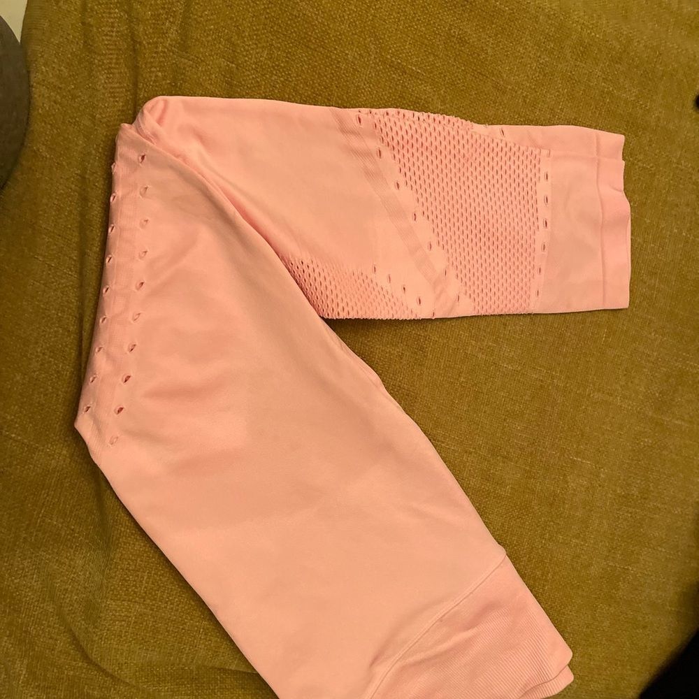 Victoria Secret workout SEAMLESS TIGHTS PEACH sz XL